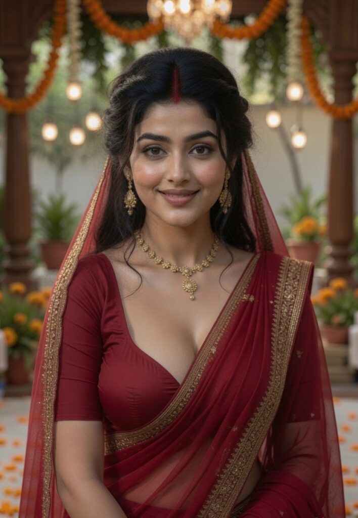 शादी के घर में पड़ोसन भाभी से चुदाई वाली मुलाकात - Desi Hindi Sex Story