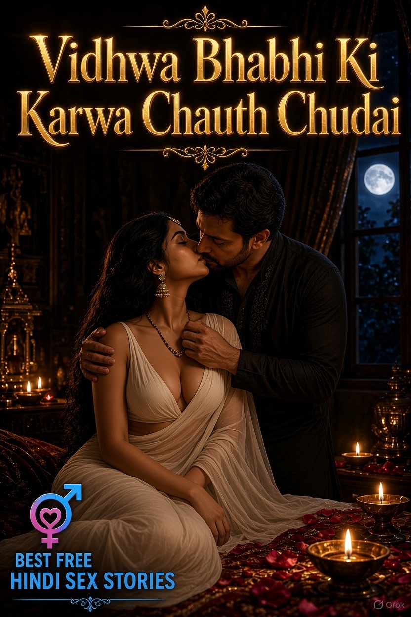 Vidhwa Bhabhi Ki Karwa Chauth Chudai