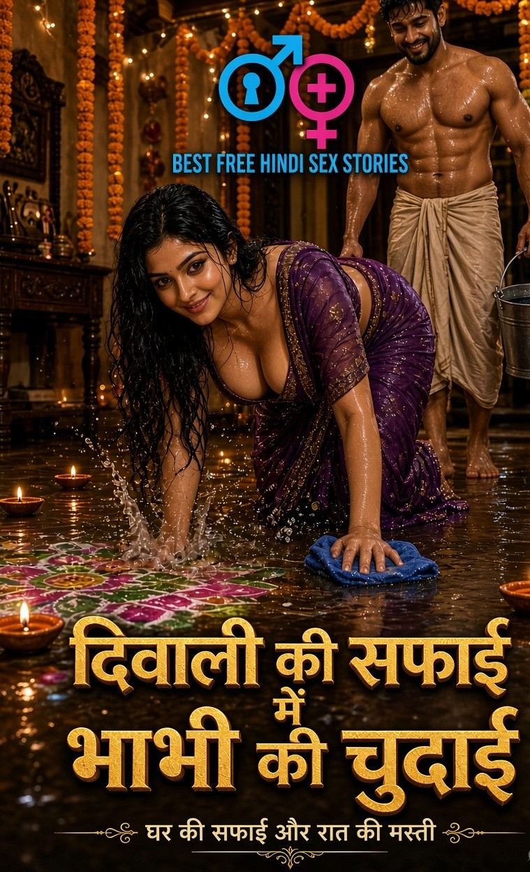 दिवाली की सफाई में भाभी की चुदाई